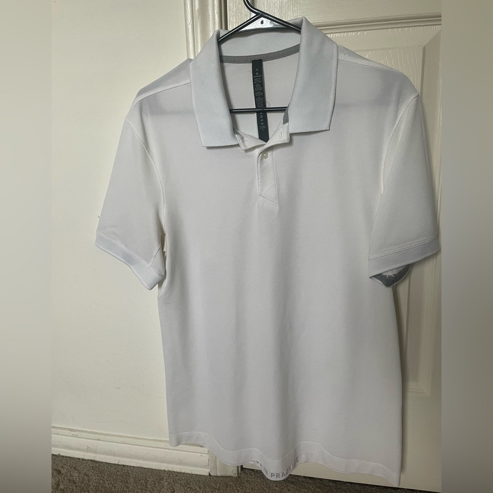 White Lululemon Polo
